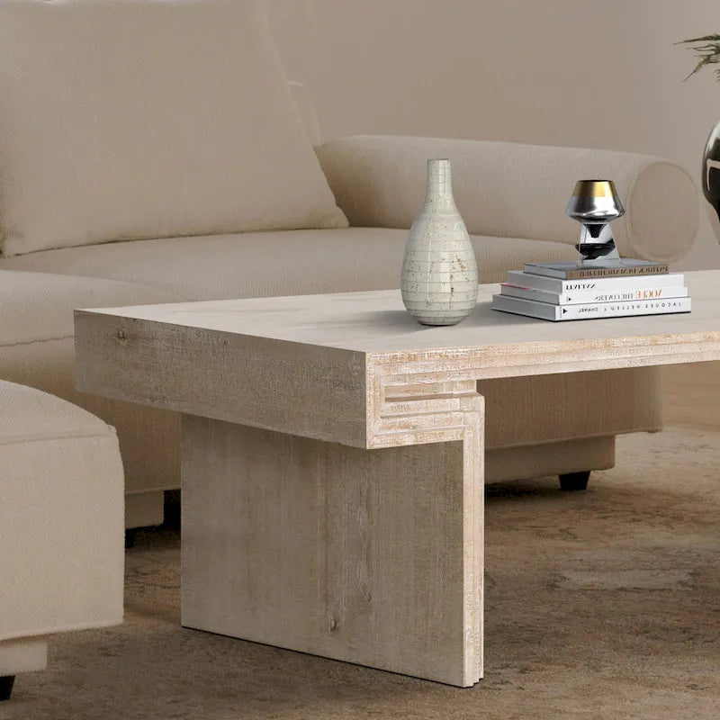 Premium Vintage Industrial Coffee Table with Double-Tier Structure for Living and Office Spaces
