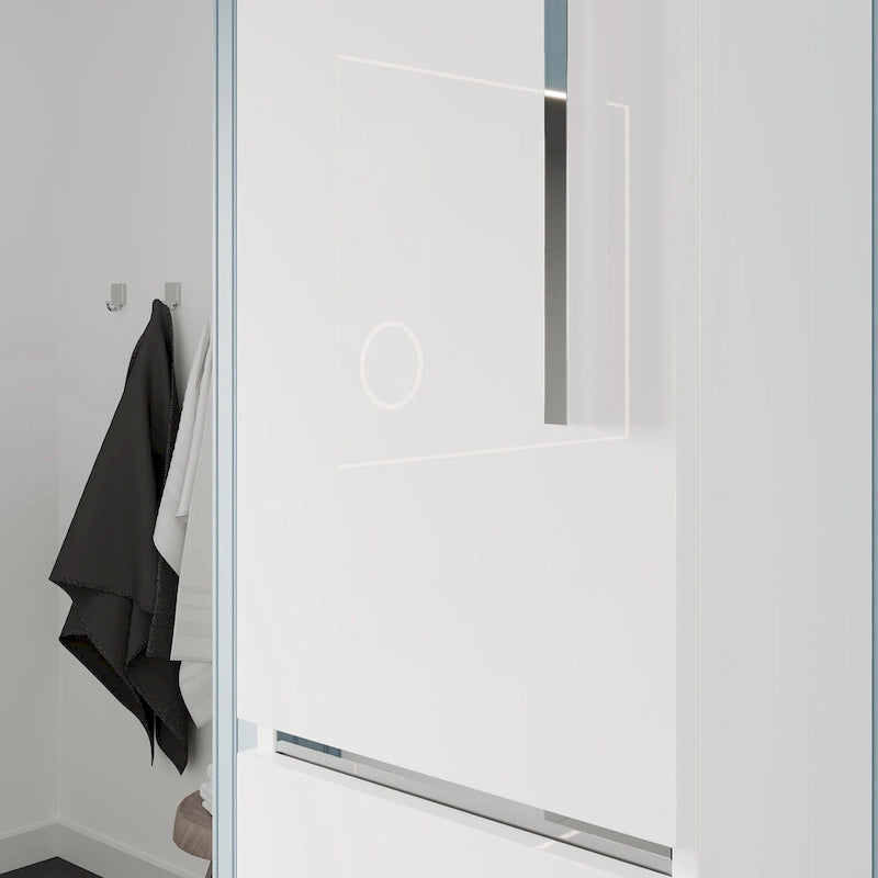 14 in-W x 70 in-H Glossy White Freestanding Linen Cabinet