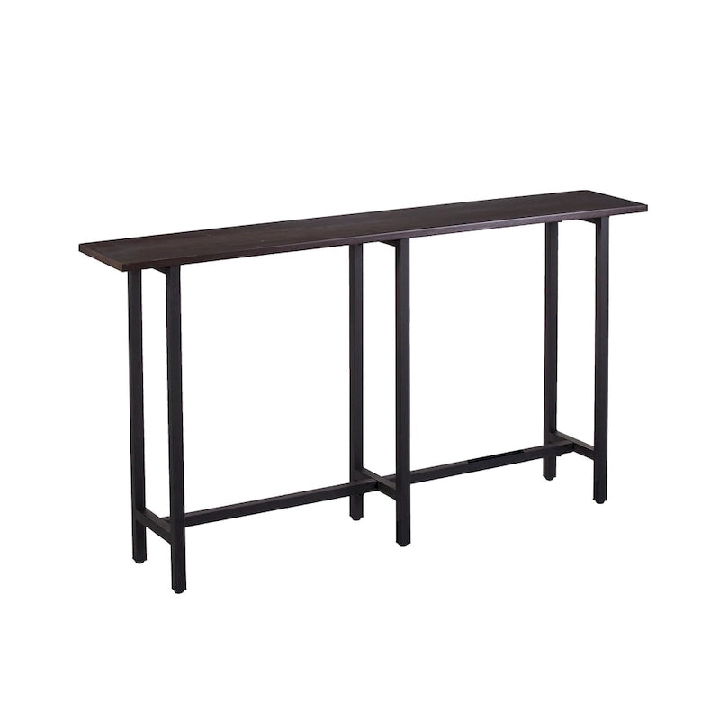 Long Narrow Console Table - Industrial Style