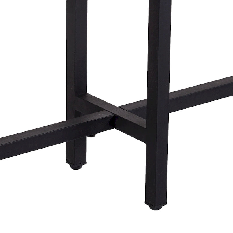 Long Narrow Console Table - Industrial Style