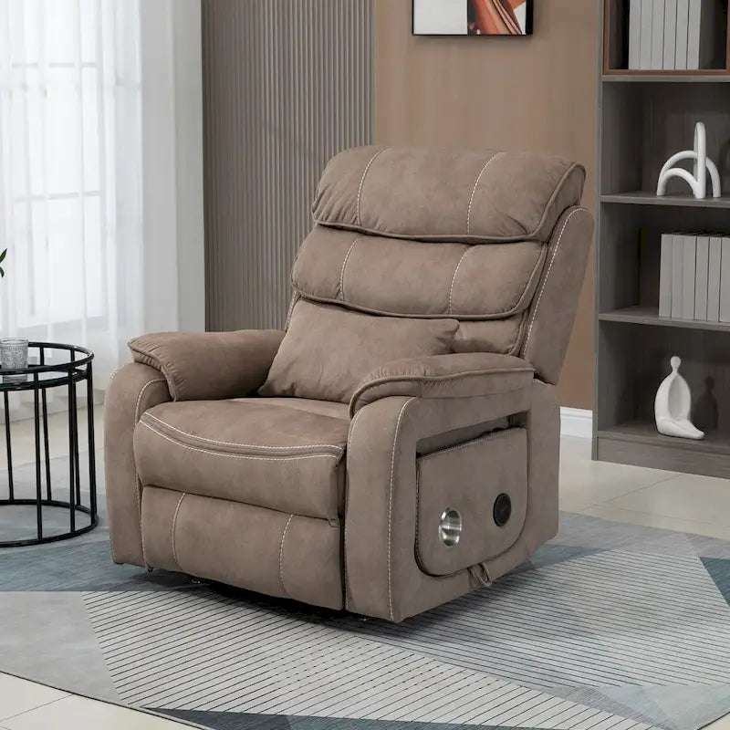 Flagship Oversized Recliner Chair with Wireless Charge, Massage & Heat