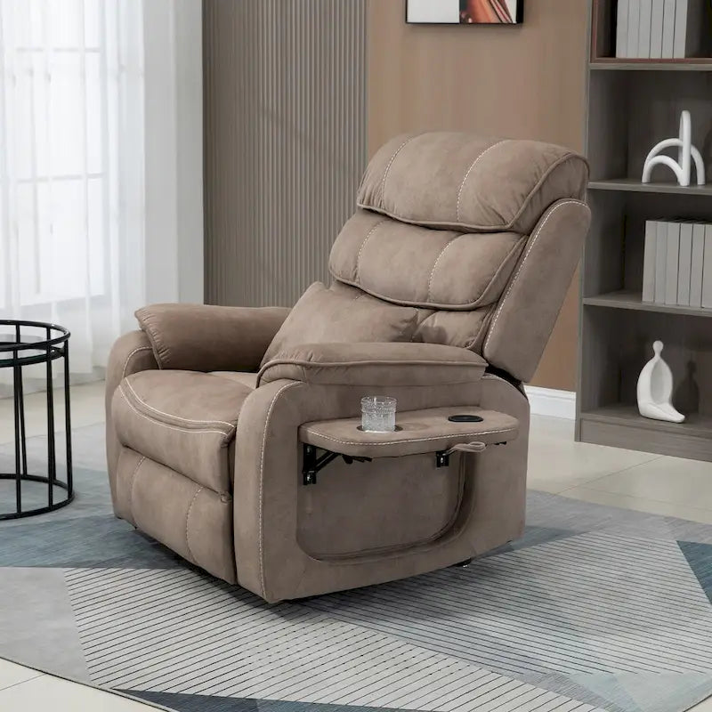 Flagship Oversized Recliner Chair with Wireless Charge, Massage & Heat
