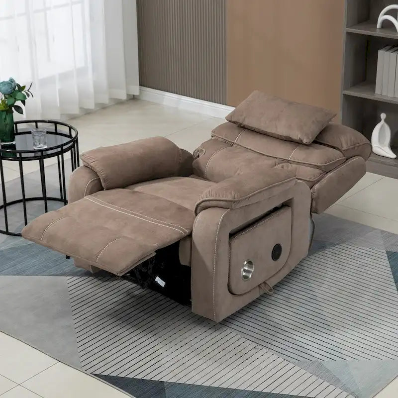 Flagship Oversized Recliner Chair with Wireless Charge, Massage & Heat
