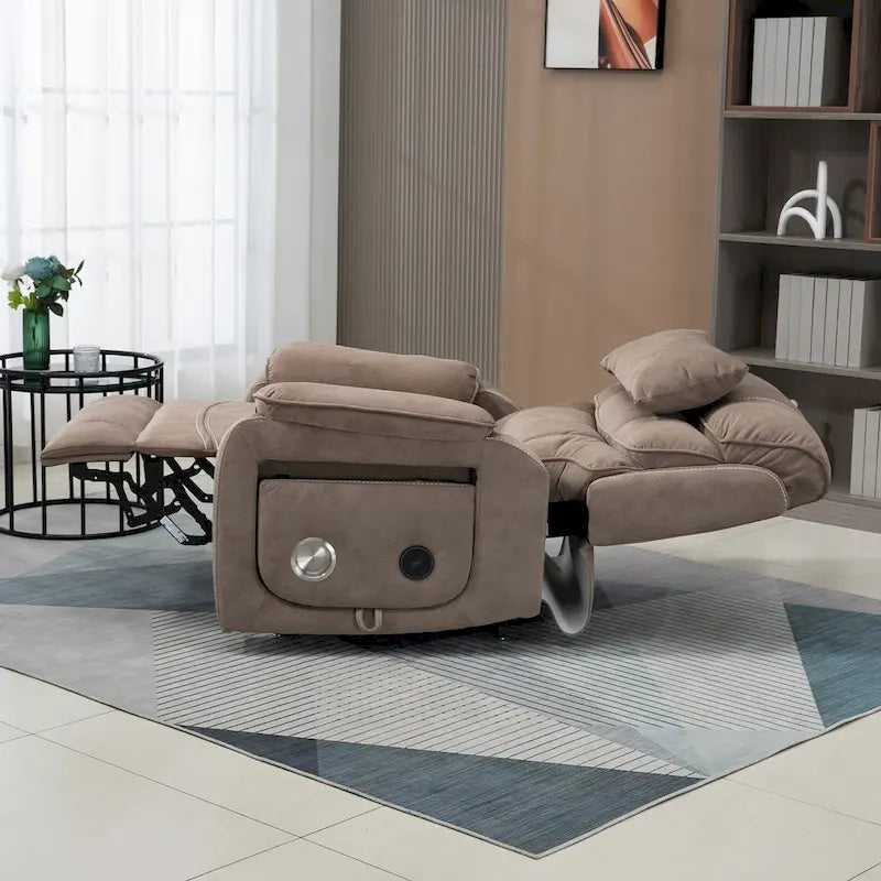 Flagship Oversized Recliner Chair with Wireless Charge, Massage & Heat