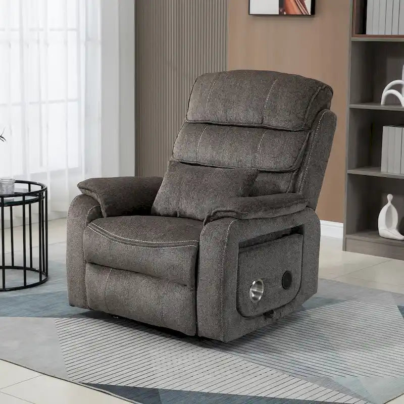 Flagship Oversized Recliner Chair with Wireless Charge, Massage & Heat