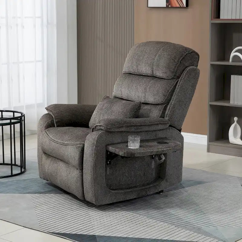 Flagship Oversized Recliner Chair with Wireless Charge, Massage & Heat