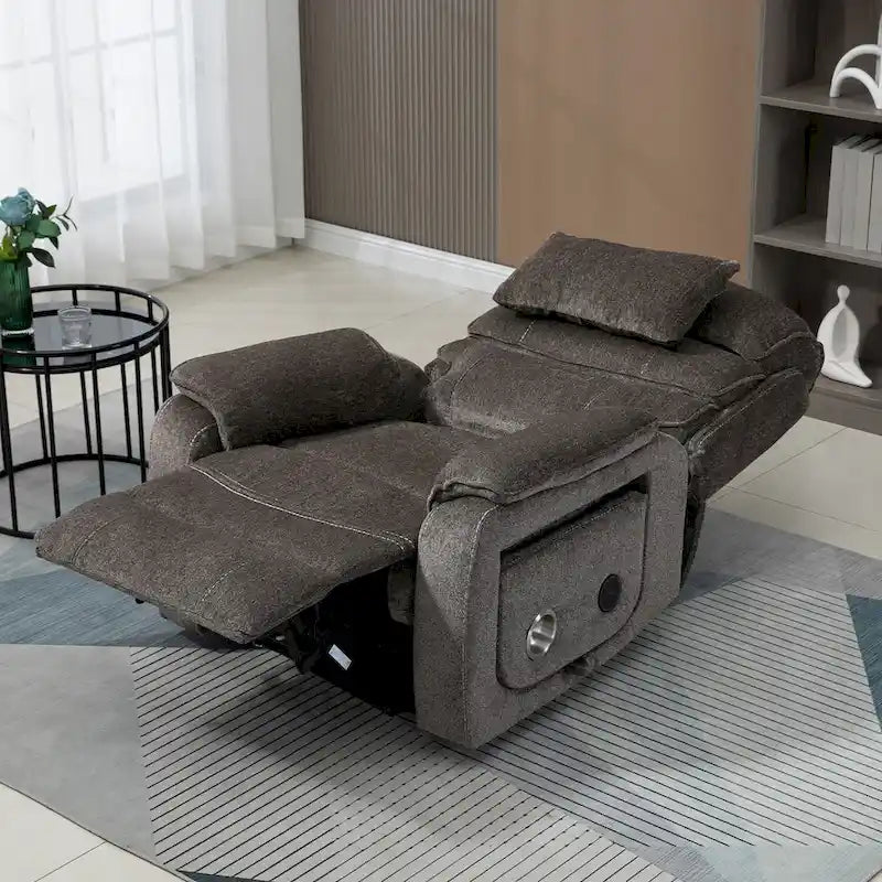 Flagship Oversized Recliner Chair with Wireless Charge, Massage & Heat
