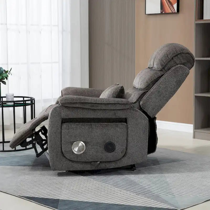 Flagship Oversized Recliner Chair with Wireless Charge, Massage & Heat