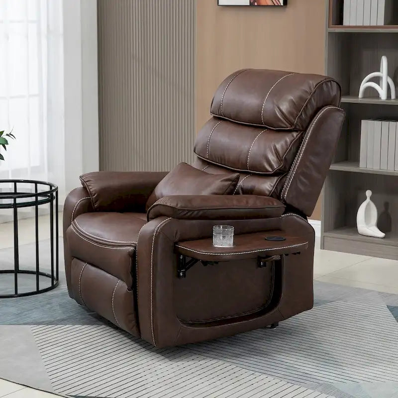 Flagship Oversized Recliner Chair with Wireless Charge, Massage & Heat