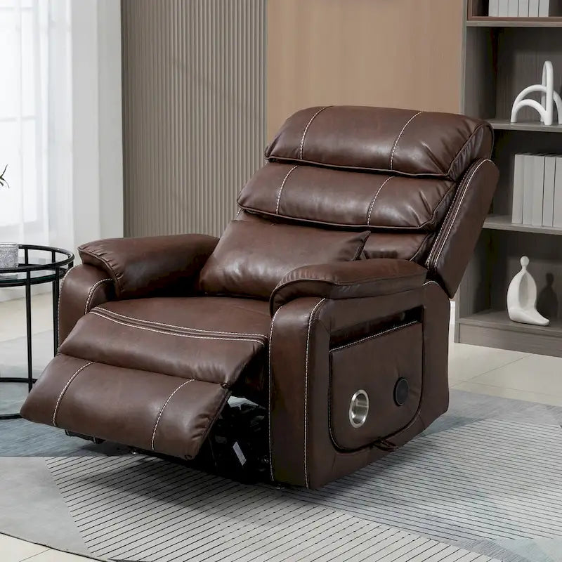 Flagship Oversized Recliner Chair with Wireless Charge, Massage & Heat