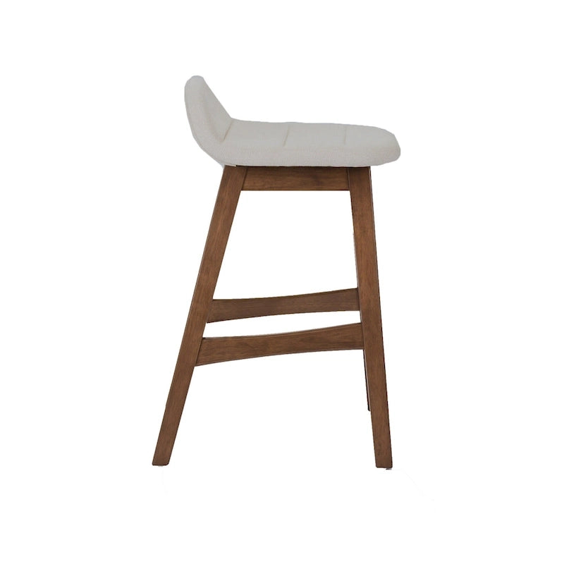 Satin Walnut 24 Inch Counter Chair (Set of 2)