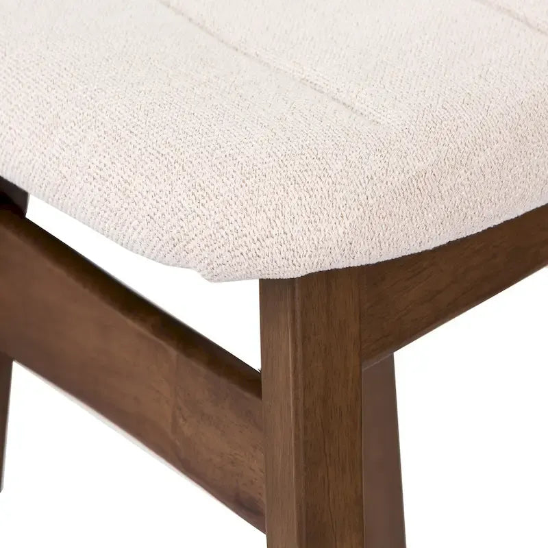 Satin Walnut 24 Inch Counter Chair (Set of 2)