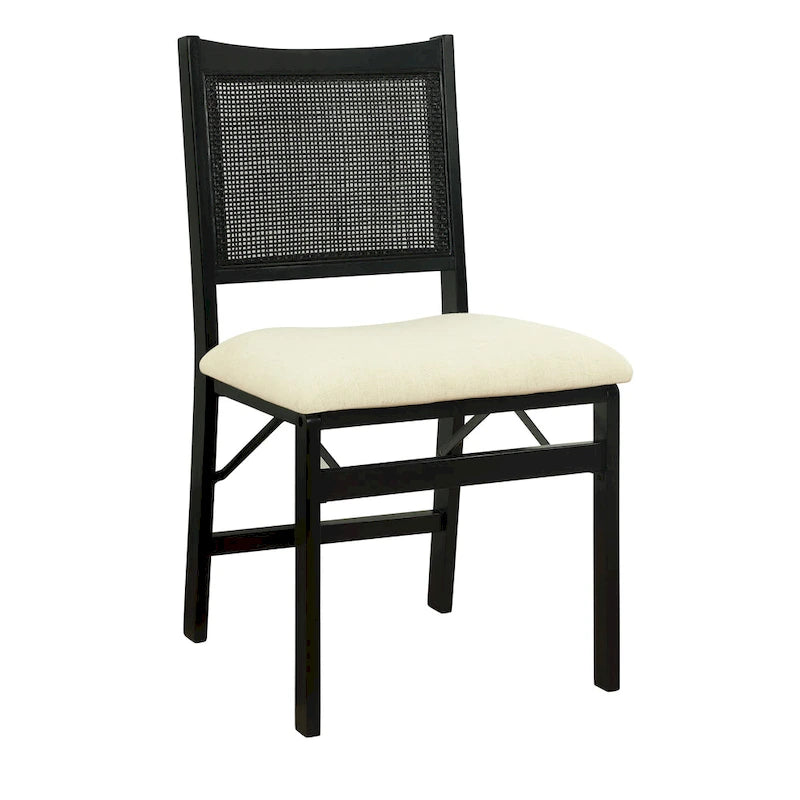 Industrial Side Chair with Faux Leather and Nailhead Trim - Set of 2