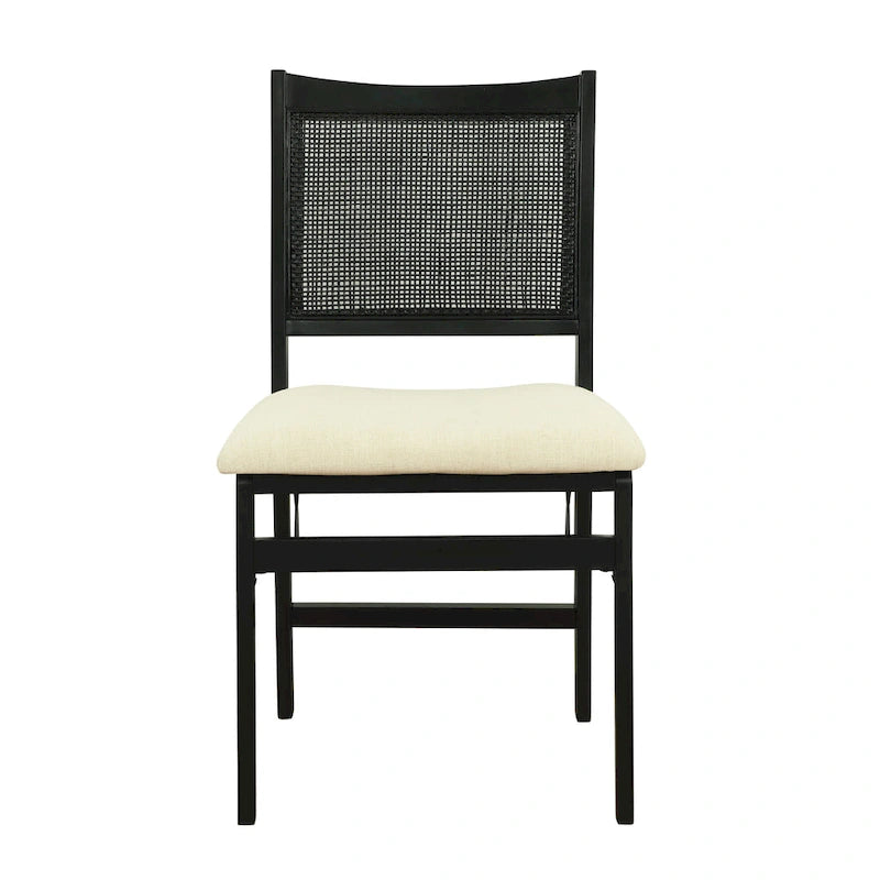 Industrial Side Chair with Faux Leather and Nailhead Trim - Set of 2