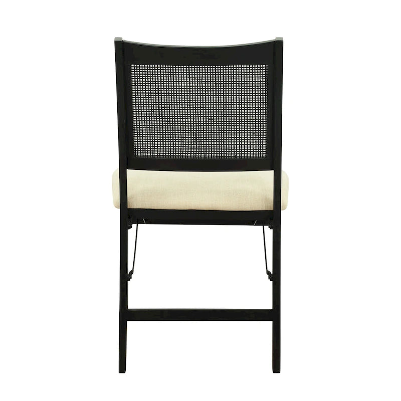 Industrial Side Chair with Faux Leather and Nailhead Trim - Set of 2