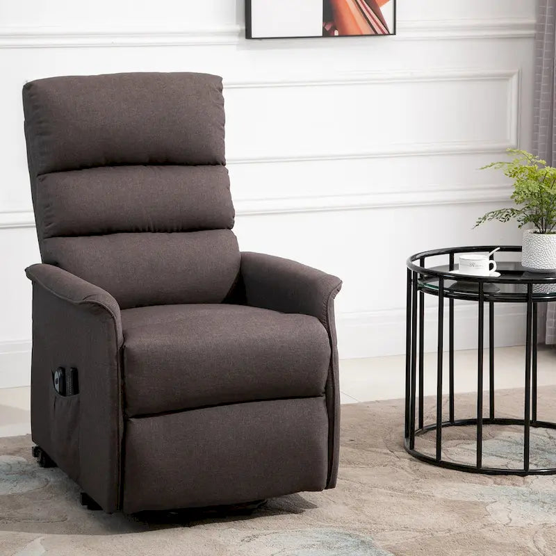 Electric Power Lift Recliner with Massage, Vibration and Remote Control