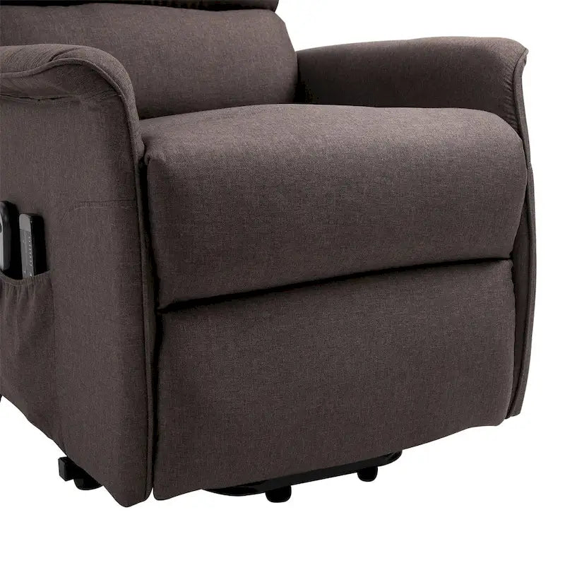 Electric Power Lift Recliner with Massage, Vibration and Remote Control