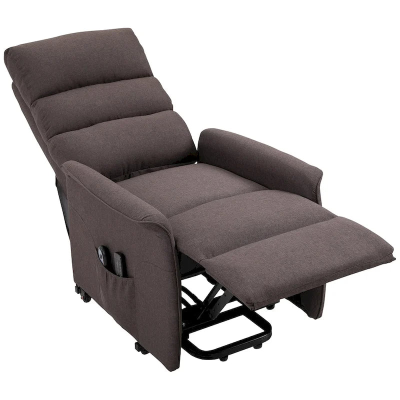 Electric Power Lift Recliner with Massage, Vibration and Remote Control