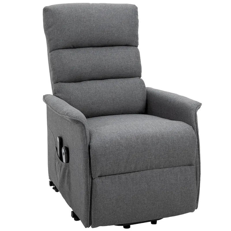 Electric Power Lift Recliner with Massage, Vibration and Remote Control