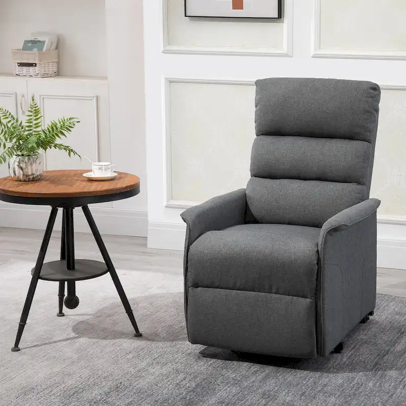 Electric Power Lift Recliner with Massage, Vibration and Remote Control