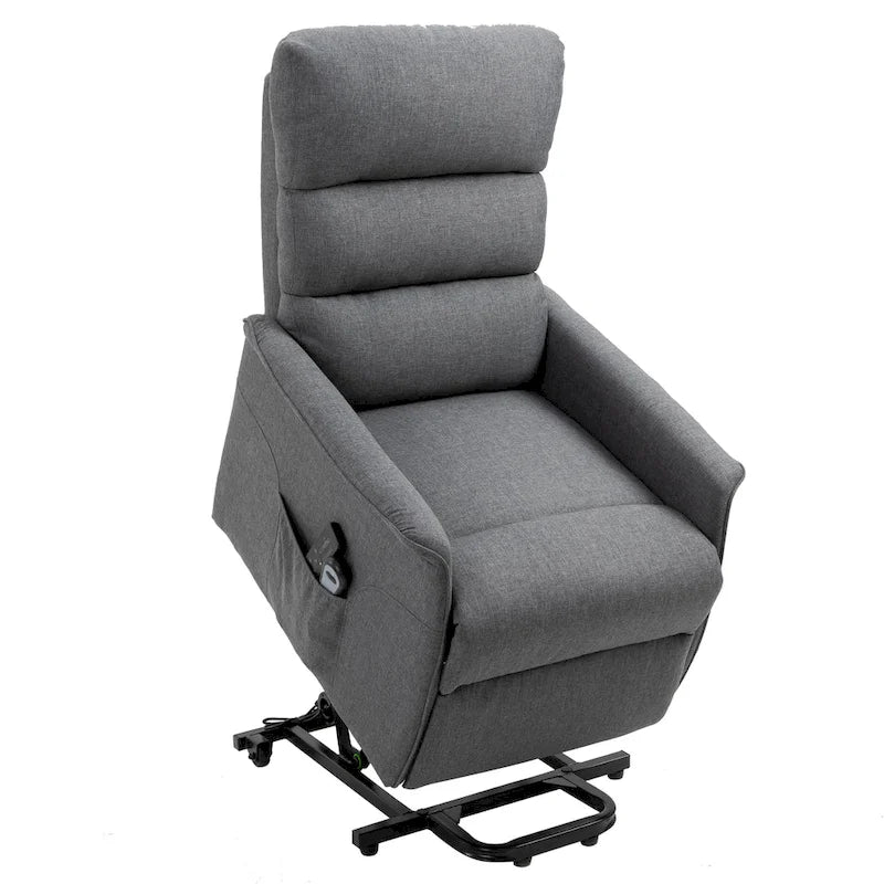 Electric Power Lift Recliner with Massage, Vibration and Remote Control
