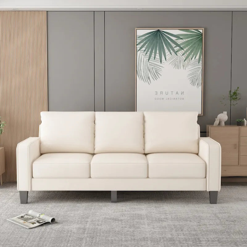 Fabric Upholstered Living Room Furniture Sofa