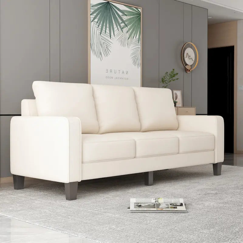 Fabric Upholstered Living Room Furniture Sofa