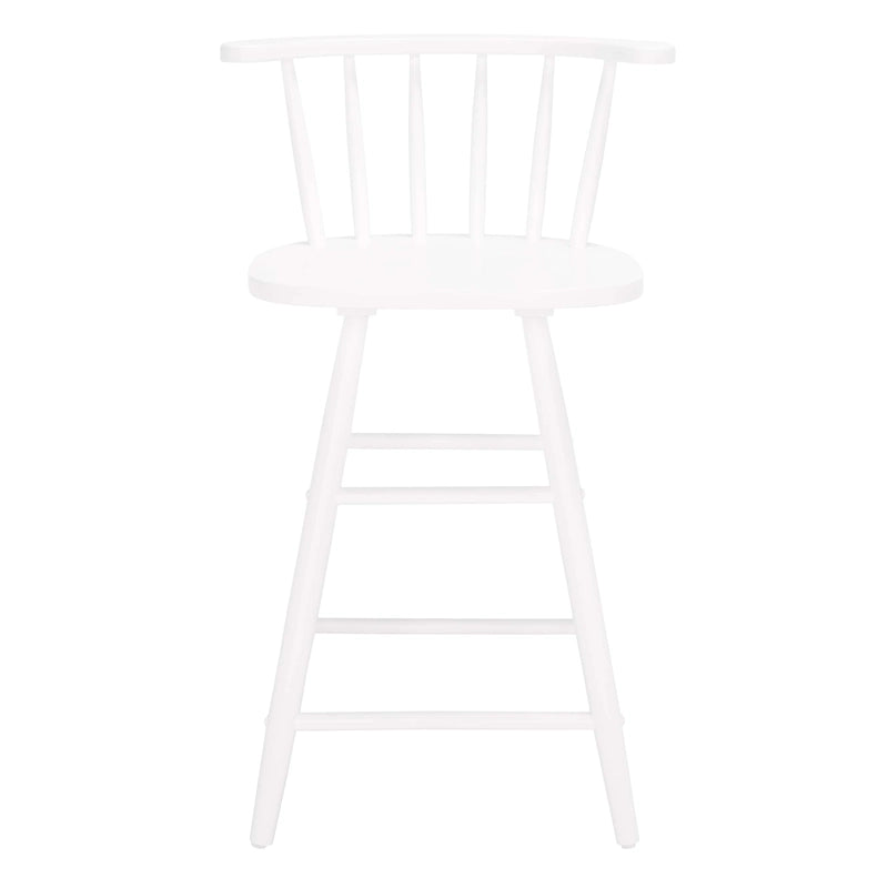 25-Inch Farmhouse Counter Stool - 21W x 17D x 34H in