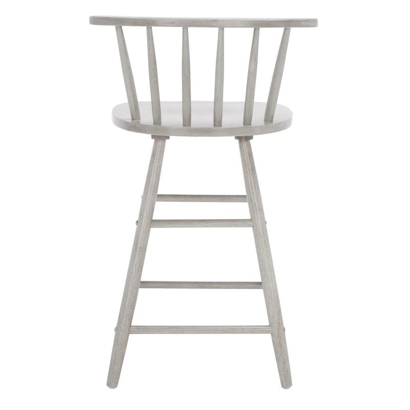 25-Inch Farmhouse Counter Stool - 21W x 17D x 34H in