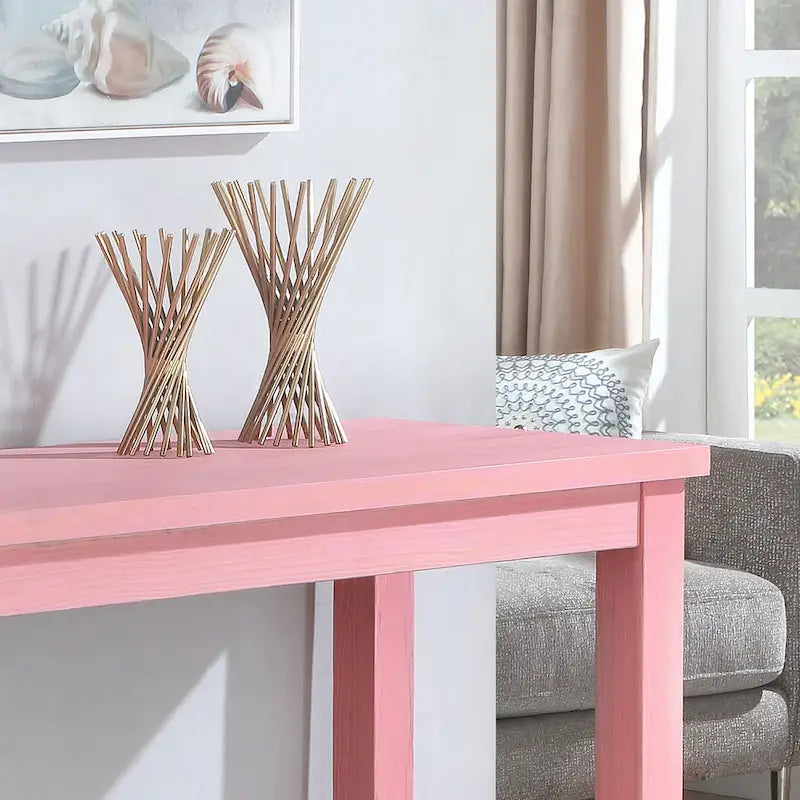64-Inch Counter Height Dining Table with USB Port