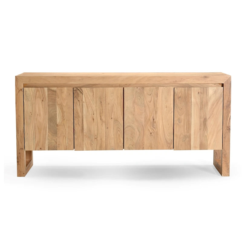 Solid Acacia Wood Buffet - Americano Finish