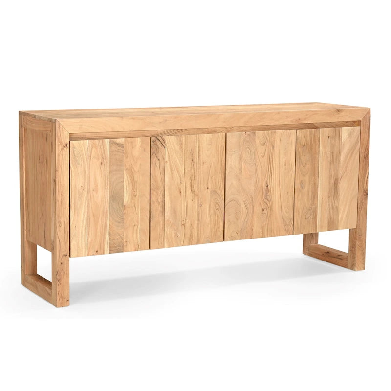Solid Acacia Wood Buffet - Americano Finish