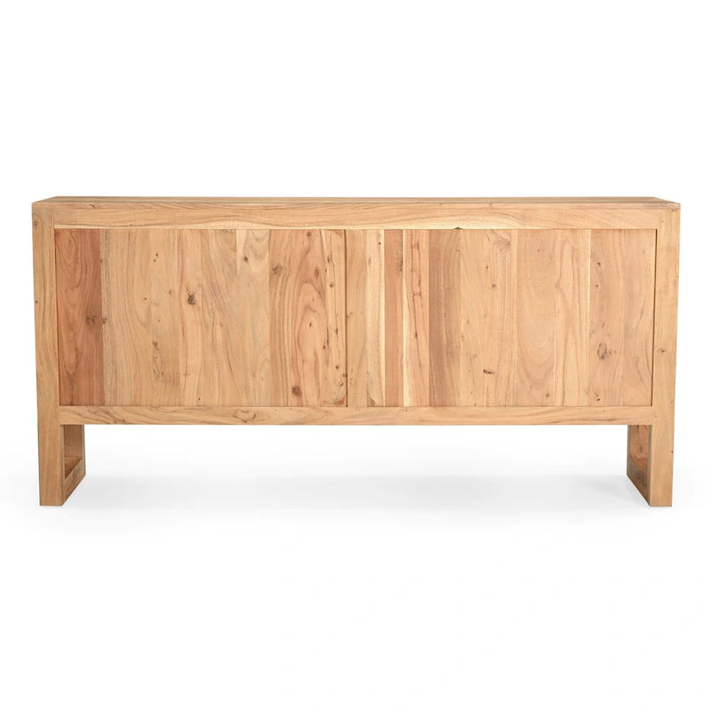 Solid Acacia Wood Buffet - Americano Finish