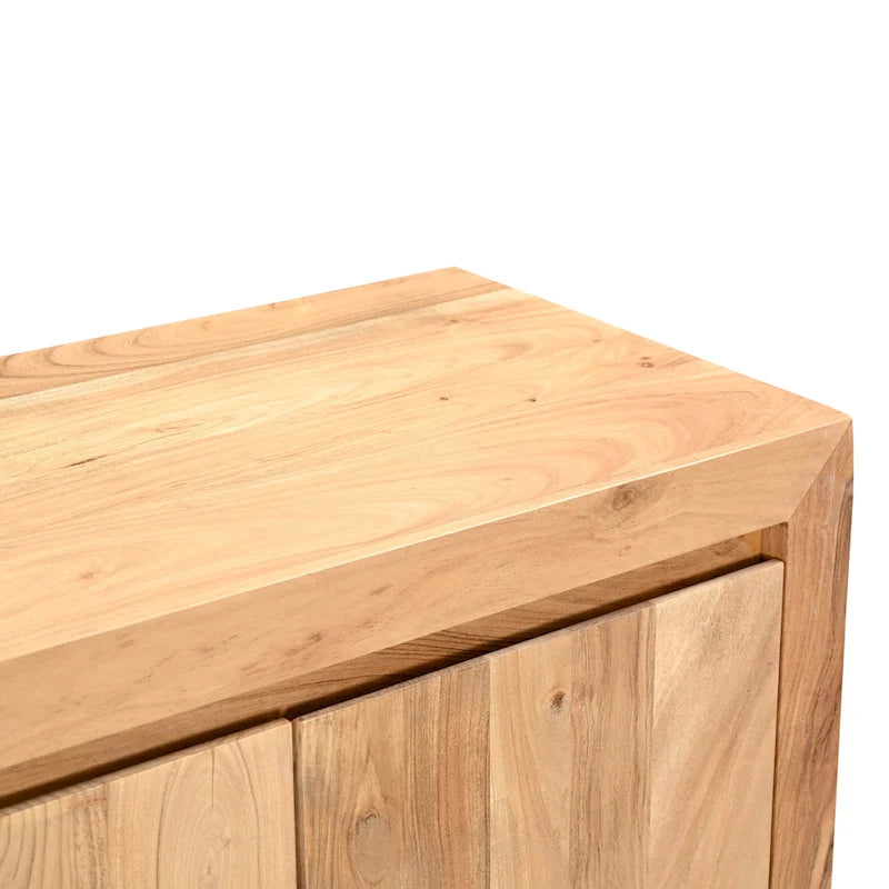 Solid Acacia Wood Buffet - Americano Finish