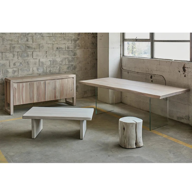 Solid Acacia Wood Buffet - Americano Finish