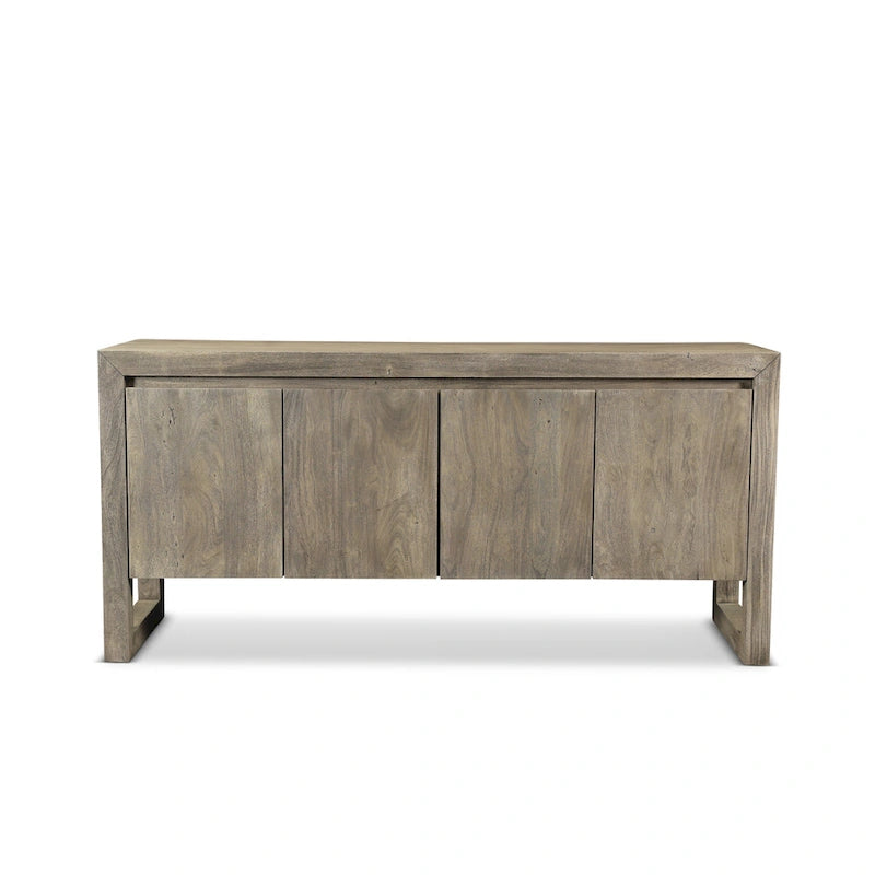 Solid Acacia Wood Buffet - Americano Finish