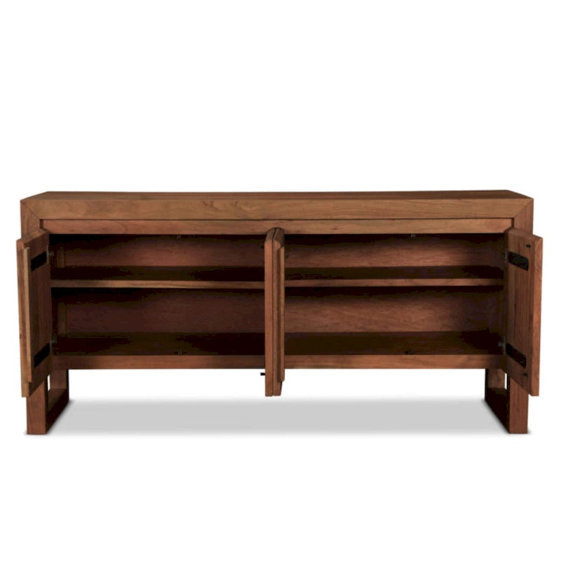 Solid Acacia Wood Buffet - Americano Finish