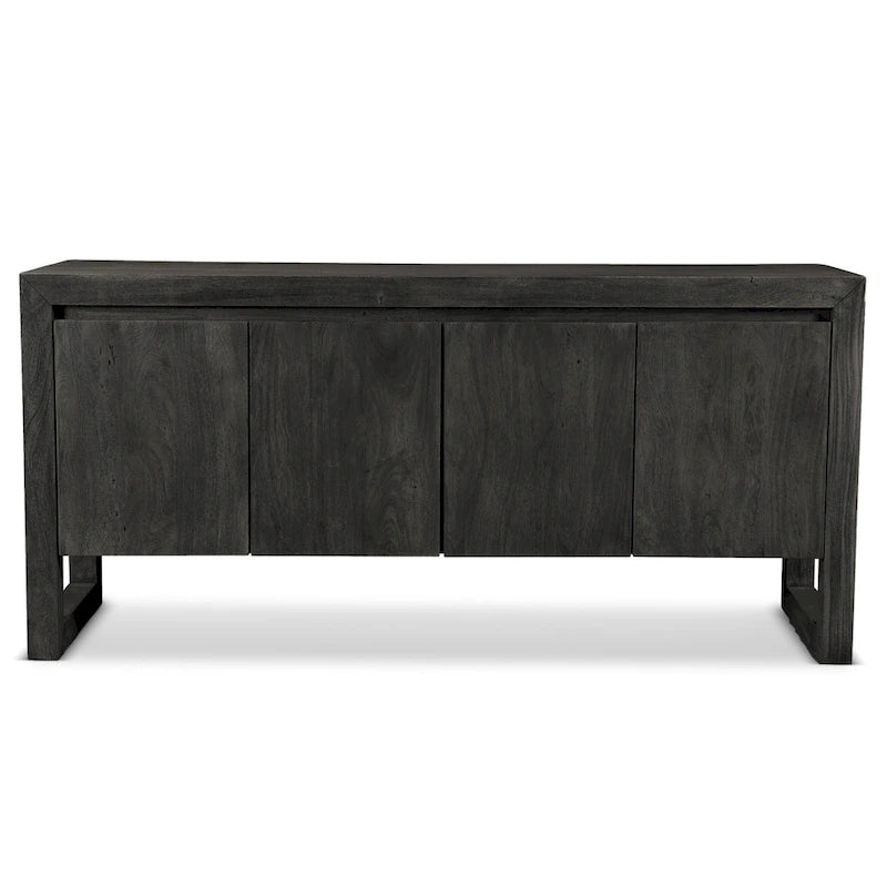 Solid Acacia Wood Buffet - Americano Finish