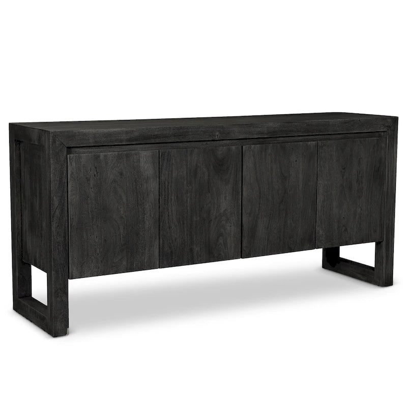Solid Acacia Wood Buffet - Americano Finish