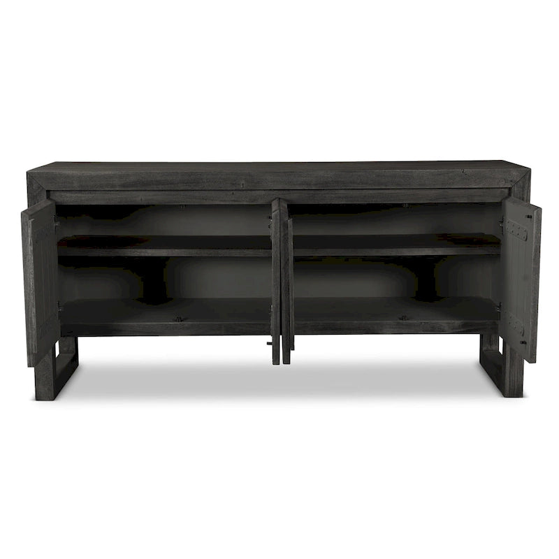 Solid Acacia Wood Buffet - Americano Finish