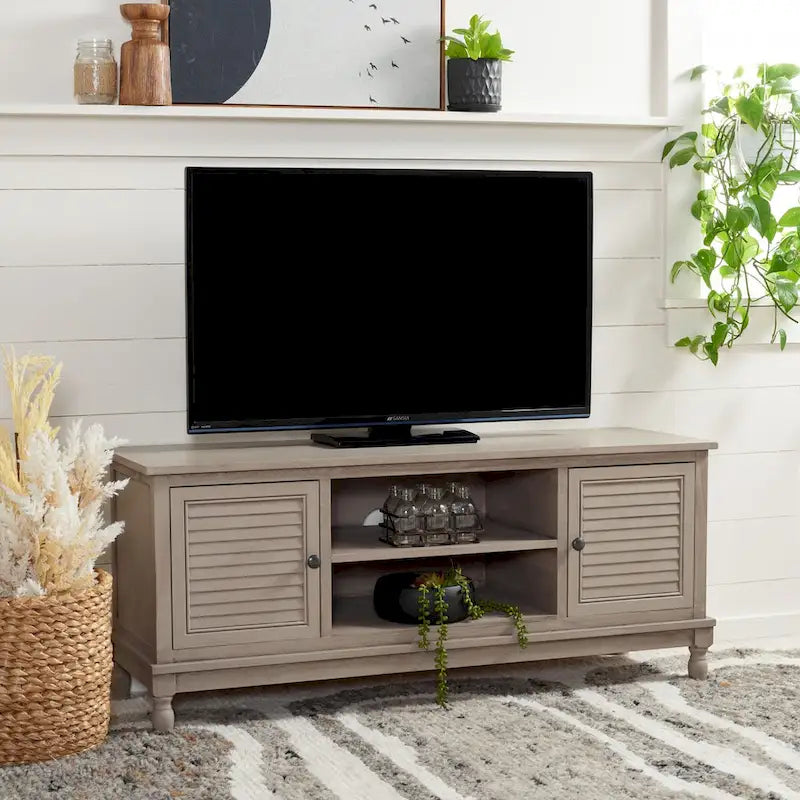 2 Door 1 Shelf Media Stand - 47W x 16D x 20H