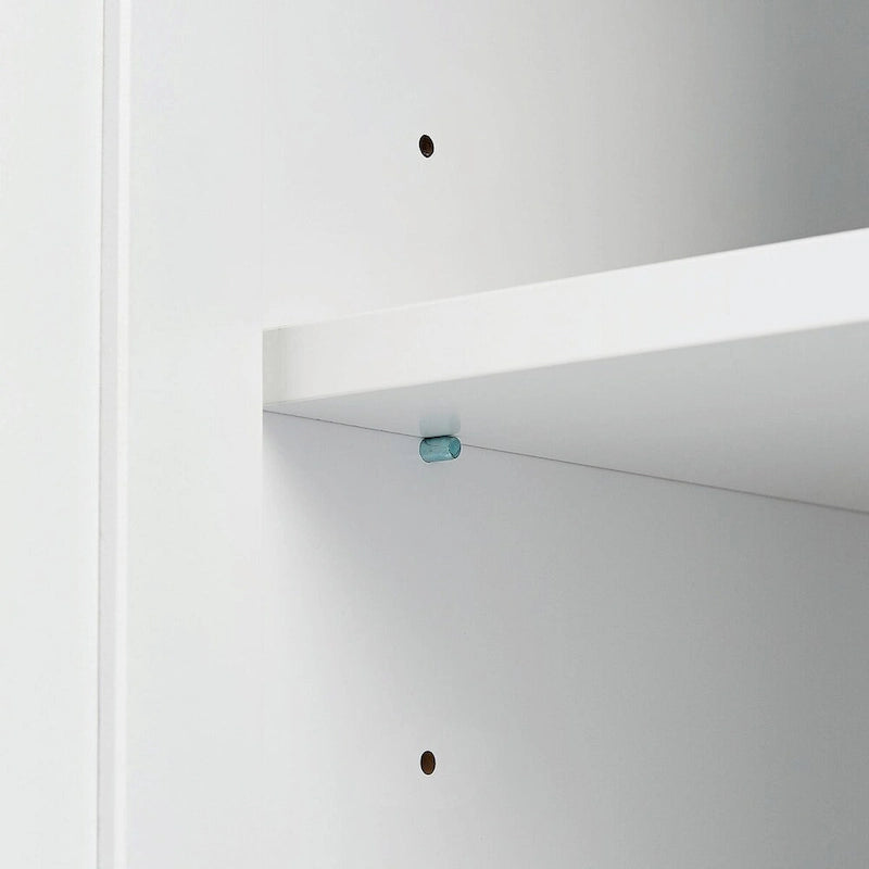 Tall and Wide Storage Cabinet with Doors and Three Drawers